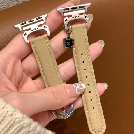 apple watch バンド かわいい アップル ウォッチ バンド レザー M217