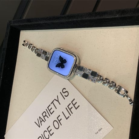 アップル ウォッチ バンド 女性 キラキラ apple watch ブレスレット M228