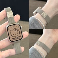 アップル ウォッチ バンド ミラネーゼ ループ マグネット apple watch バンド 可愛い M321