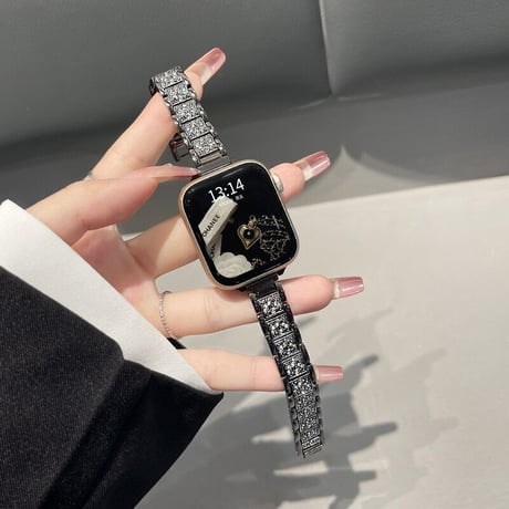 アップル ウォッチ Series 10 バンド キラキラ apple watch ベルト レディース M093