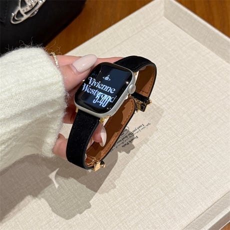 スエード アップルウォッチ バンド 高級 レディース apple watch 11 バンド おすすめ M306