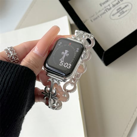 アップル ウォッチ ブレスレット apple watch バンド チェーン アップル ウォッチ 46mm バンド M265