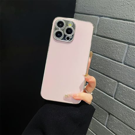 iphone16/16pro ケース シンプル iphone ケース 大人 かわいい【カメラ保護フィルム付き】M172