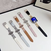 アップル ウォッチ バンド かわいい apple watch Series10 バンド レザー レディース M293