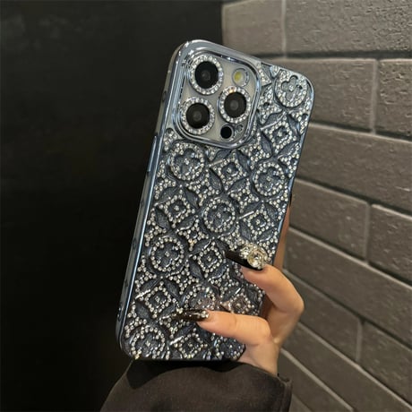iphone16/16pro ケース キラキラ iphone ケース かわいい デコ M089