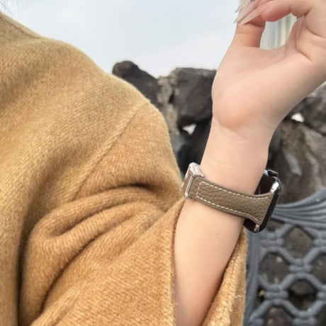 apple watch ベルト マグネット アップル ウォッチ バンド 女性 レザー M224