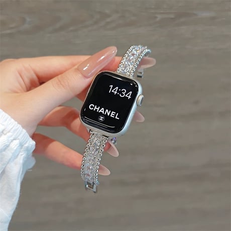アップル ウォッチ バンド キラキラ ジルコン apple watch ブレスレット M296