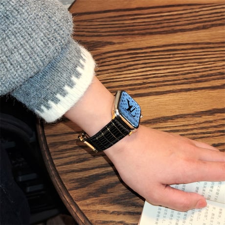 アップル ウォッチ バンド 革 メンズ 女性 apple watch SE バンド おしゃれ M247