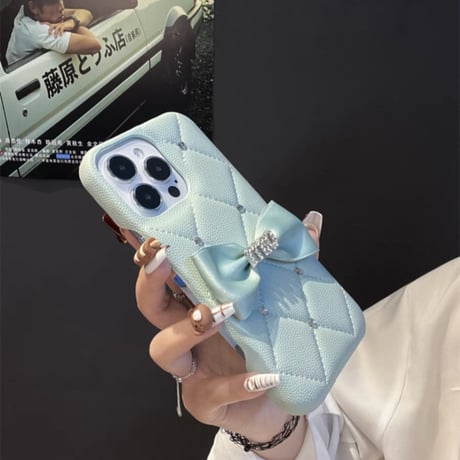 iphone ケース リボン デコ iphone ケース 韓国 かわいい M244