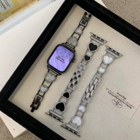 アップル ウォッチ ブレスレット apple watch series 10 バンド レディース M182
