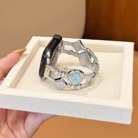 apple watch バンド かわいい 蒸れ ない アップル ウォッチ ブレスレット バンド M328