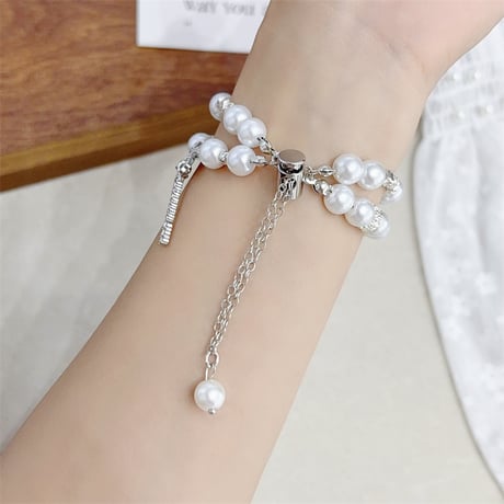 apple watch ブレスレット パール アップル ウォッチ バンド 女性 蒸れ ない M326