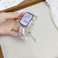 apple watch ブレスレット パール アップル ウォッチ バンド 女性 蒸れ ない M326