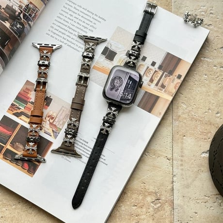 アップル ウォッチ バンド レザー apple watch バンド かっこいい 二 重 M141