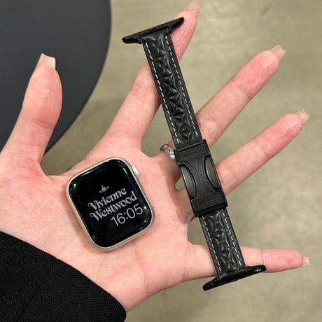 アップル ウォッチ バンド レザー apple watch バンド 磁石 細め M216