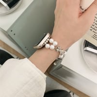 アップル ウォッチ バンド パール apple watch バンド かわいい M087