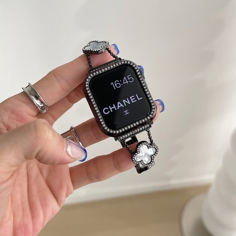 四葉のクローバー apple watch ブレスレット アップル ウォッチ バンド 女性 人気 M086