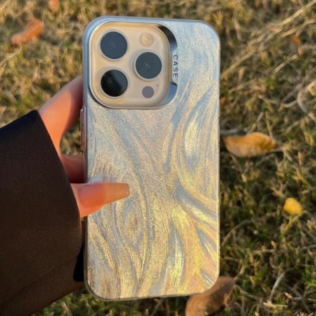 iphoneケース かわいい オーロラ iphone ケース キラキラ M061