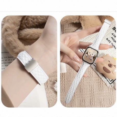 アップル ウォッチ 11 バンド マグネット apple watch バンド 女性 おしゃれ M301