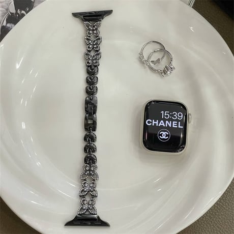 蝶々 apple watch バンド アップル ウォッチ バンド 女性 人気 ラインストーン M267