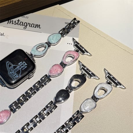 アップルウォッチ バンド おしゃれ 女性 apple watch バンド かわいい M277