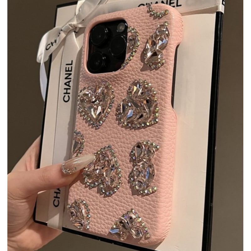 iphone16ケース デコ iphone ケース かわいい キラキラ M006 | ruer