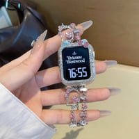 「保護ケースプレゼント！」アップル ウォッチ ブレスレット apple watch バンド かわいい 蒸れない M274