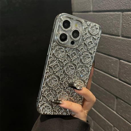 iphone16/16pro ケース キラキラ iphone ケース かわいい デコ M089