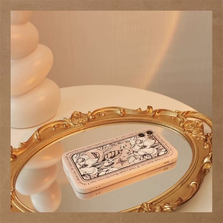 iphone15/14/13 ケース 韓国 流行り スマホケース 花 柄 M002