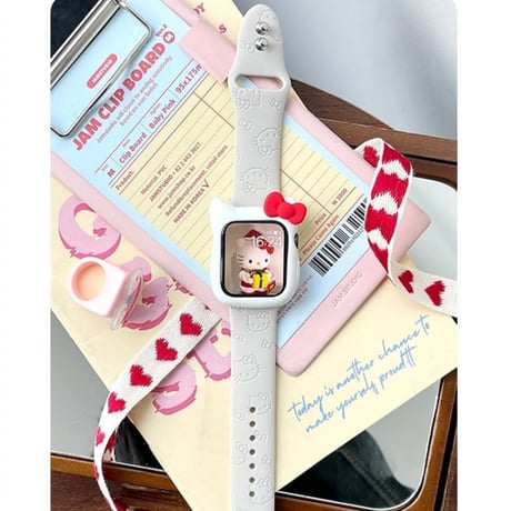 apple watch バンド かわいい アップル ウォッチ バンド シリコン M193