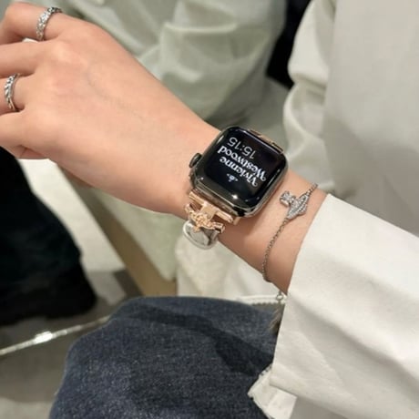 デニム アップル ウォッチ Series 10バンド かわいい apple watch バンド 人気 M132