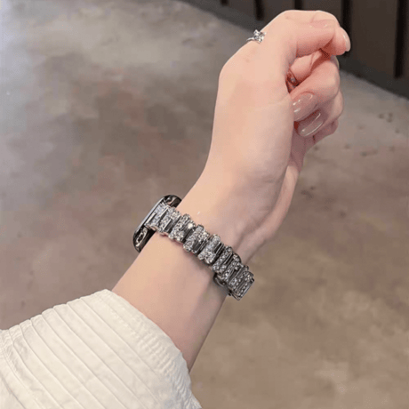 アップル ウォッチ バンド キラキラ ストーン apple watch バンド おしゃれ M231