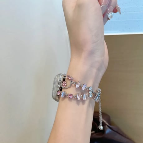 「保護ケースプレゼント！」アップル ウォッチ ブレスレット apple watch バンド かわいい 蒸れない M274