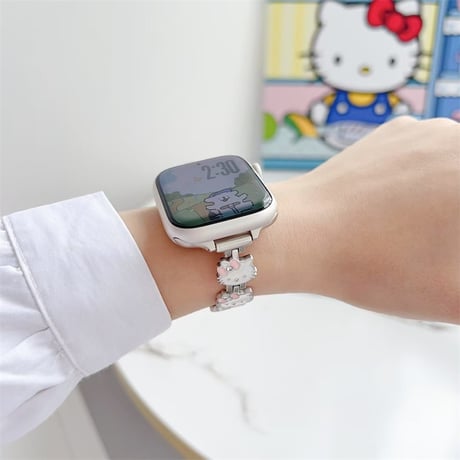 apple watch バンド 可愛い アップル ウォッチ バンド 女性 人気 キャラクター M259