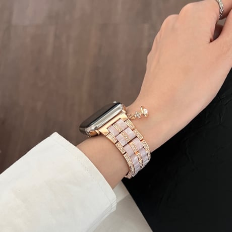 アップル ウォッチ series 10 バンド 女性 人気 apple watch バンド おしゃれ M185