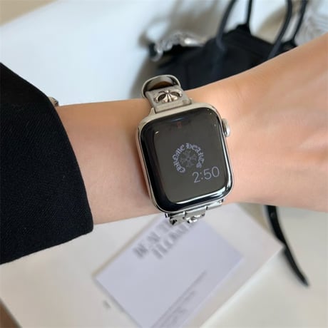 アップル ウォッチ バンド おしゃれ  apple watch series 10 バンド チェーン M186