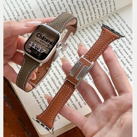 apple watch ベルト マグネット アップル ウォッチ バンド 女性 レザー M224