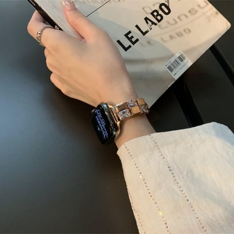 アップル ウォッチ バンド 女性 キラキラ apple watch ブレスレット M228