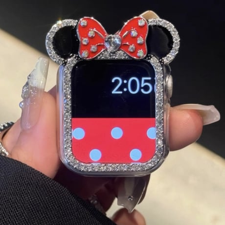 アップル ウォッチ カバー おすすめ 女性 可愛い apple watch series 10 カバー キラキラ  M302