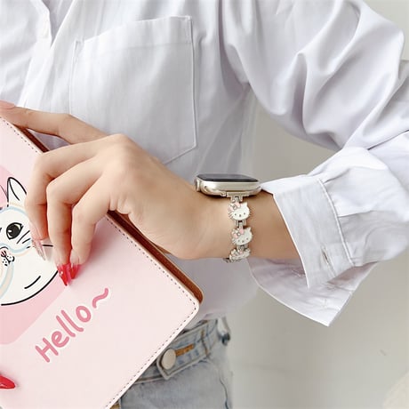 apple watch バンド 可愛い アップル ウォッチ バンド 女性 人気 キャラクター M259