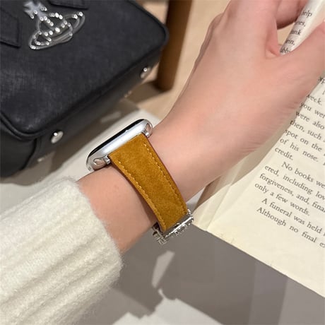 スエード アップルウォッチ バンド 高級 レディース apple watch 11 バンド おすすめ M306