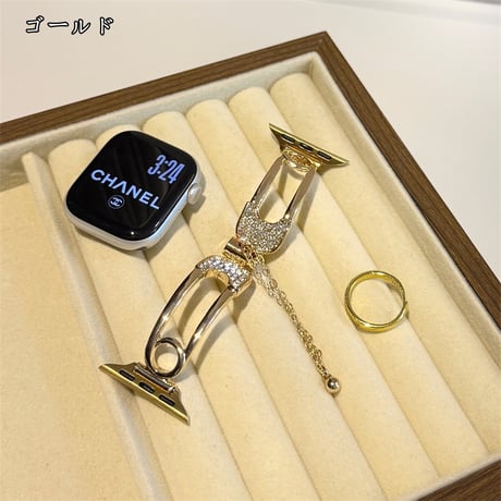 アップル ウォッチ バングル apple watch メタル バンド 個性的 M283