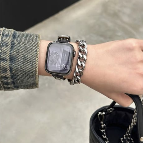 アップル ウォッチ バンド レザー apple watch バンド かっこいい 二 重 M141