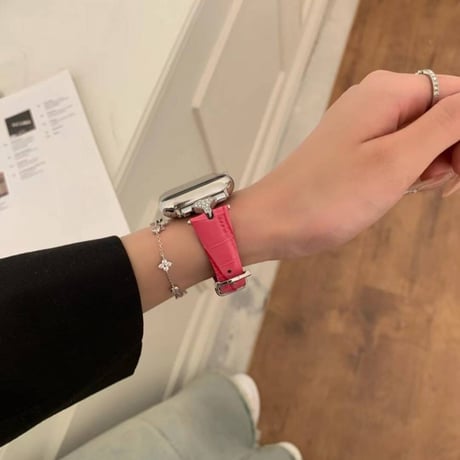 アップル ウォッチ バンド 女性 おしゃれ  apple watch series 10 バンド レザー M181