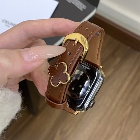 アップル ウォッチ バンド 革 レディース apple watch Series10/11 バンド かわいい M305