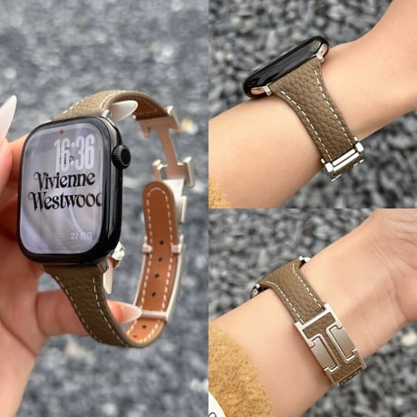 apple watch ベルト マグネット アップル ウォッチ バンド 女性 レザー M224