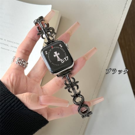 アップル ウォッチ ブレスレット apple watch バンド チェーン アップル ウォッチ 46mm バンド M265