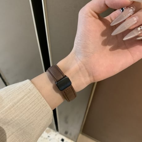 猫 アップル ウォッチ バンド かわいい レザー apple watch バンド マグネット M213
