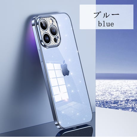 iphoneケース クリア おしゃれ iphone ケース キラキラ メタリック M120
