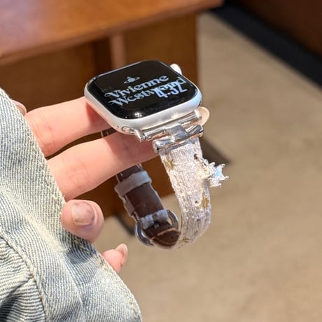 アップル ウォッチ バンド 女性 おしゃれ ベルベット apple watch 11 42mm バンド かわいい M315